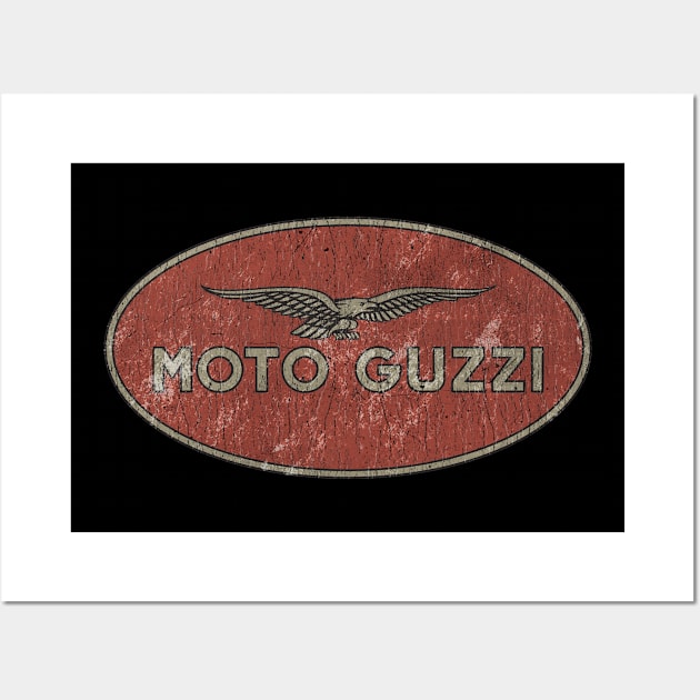 Moto Guzzi Motorcycles Wall Art by Amandeeep